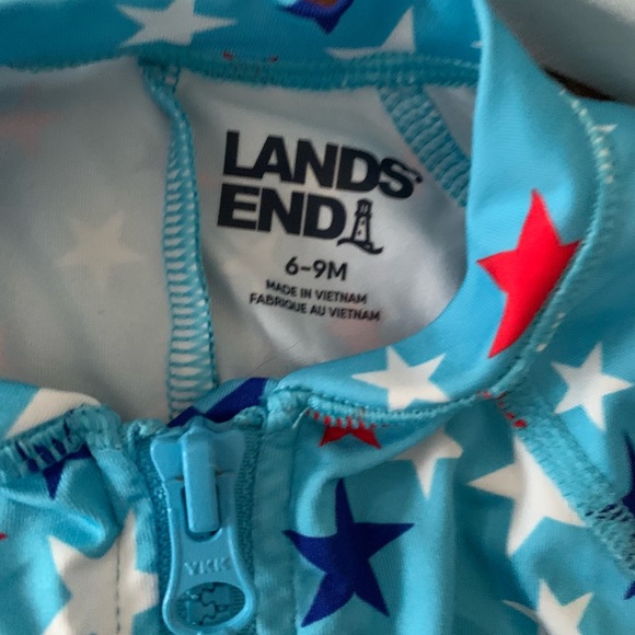 Set of 2 6-9 month baby swimsuits lands end and Disney - Picture 4 of 4